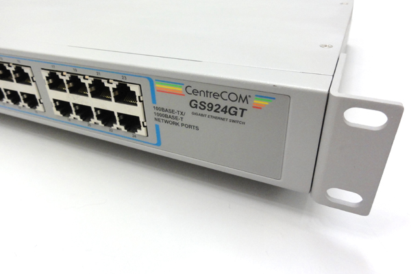 AlliedTelesis CentreCOM GS924GT 24ポートギガビットスイッチ