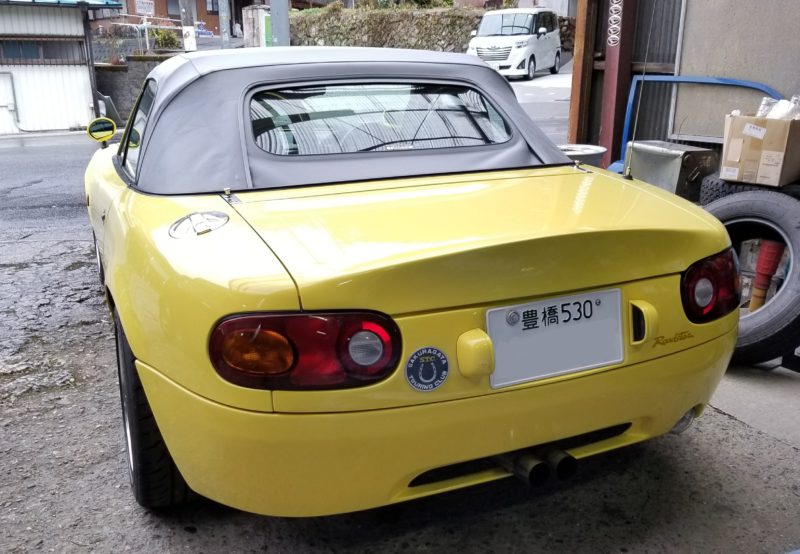 NAロードスター 純正テールランプ加工 ② | SHIN-KAI（カーサービス