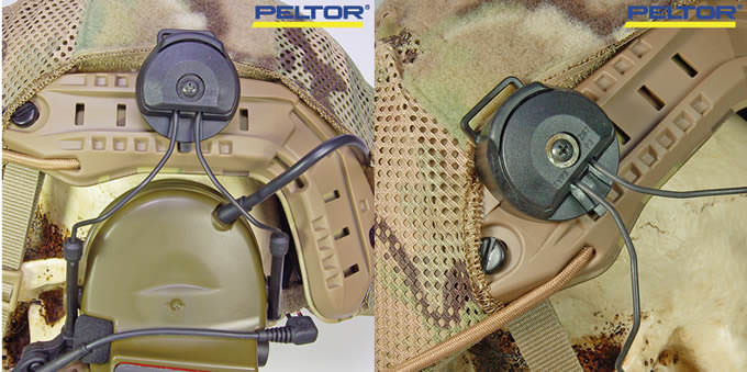 AGGRESSOR GROUP WEB SHOP / PELTOR ARC HEAD SET SIDE RAIL MOUNT