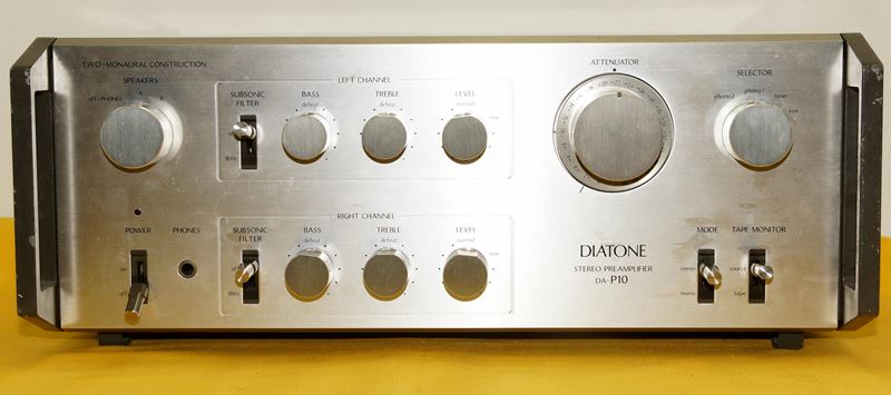 ダイアトーン DIATONE DA-P10 プリアンプ