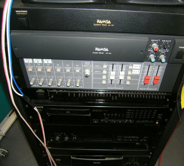 ラムサ RAMSA 小型PAシステム一式