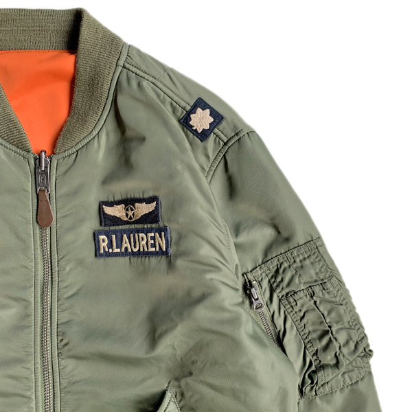 ONLINE SHOP：POLO RALPH LAUREN / REVERSIBLE MA-1 JACKET｜BEDLAMや