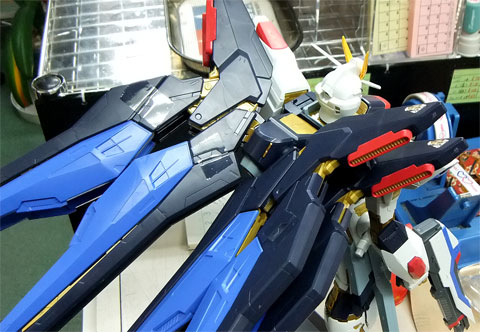 PGストライクフリーダム 一部組み立て PGストライクフリーダム 一部