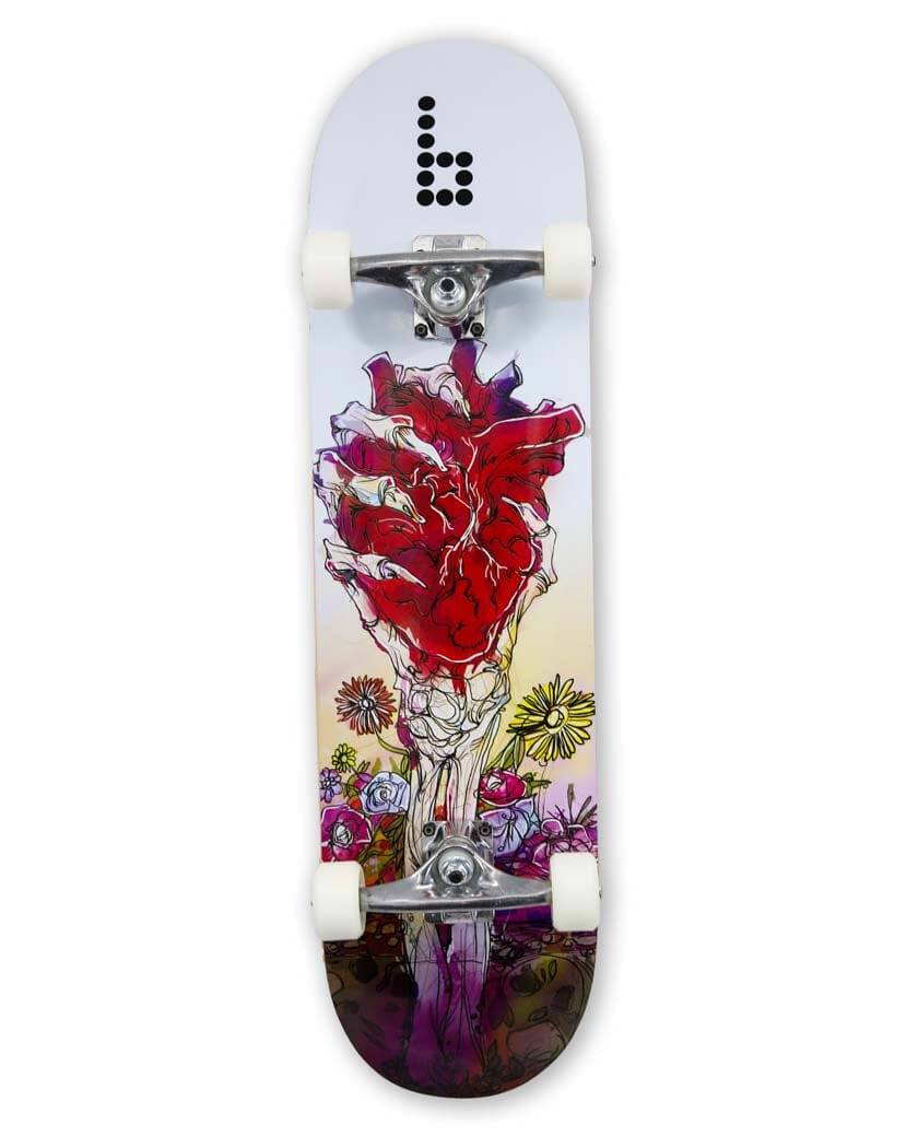 Skateboarding Will Never Die Complete Skateboard – Braille