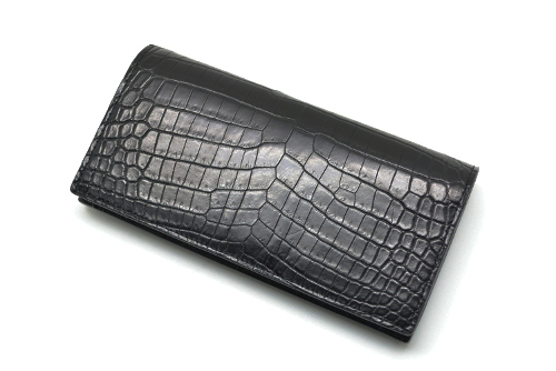 イサムカタヤマ バックラッシュ CALLING BACKLASH クロコ 墨染め 長