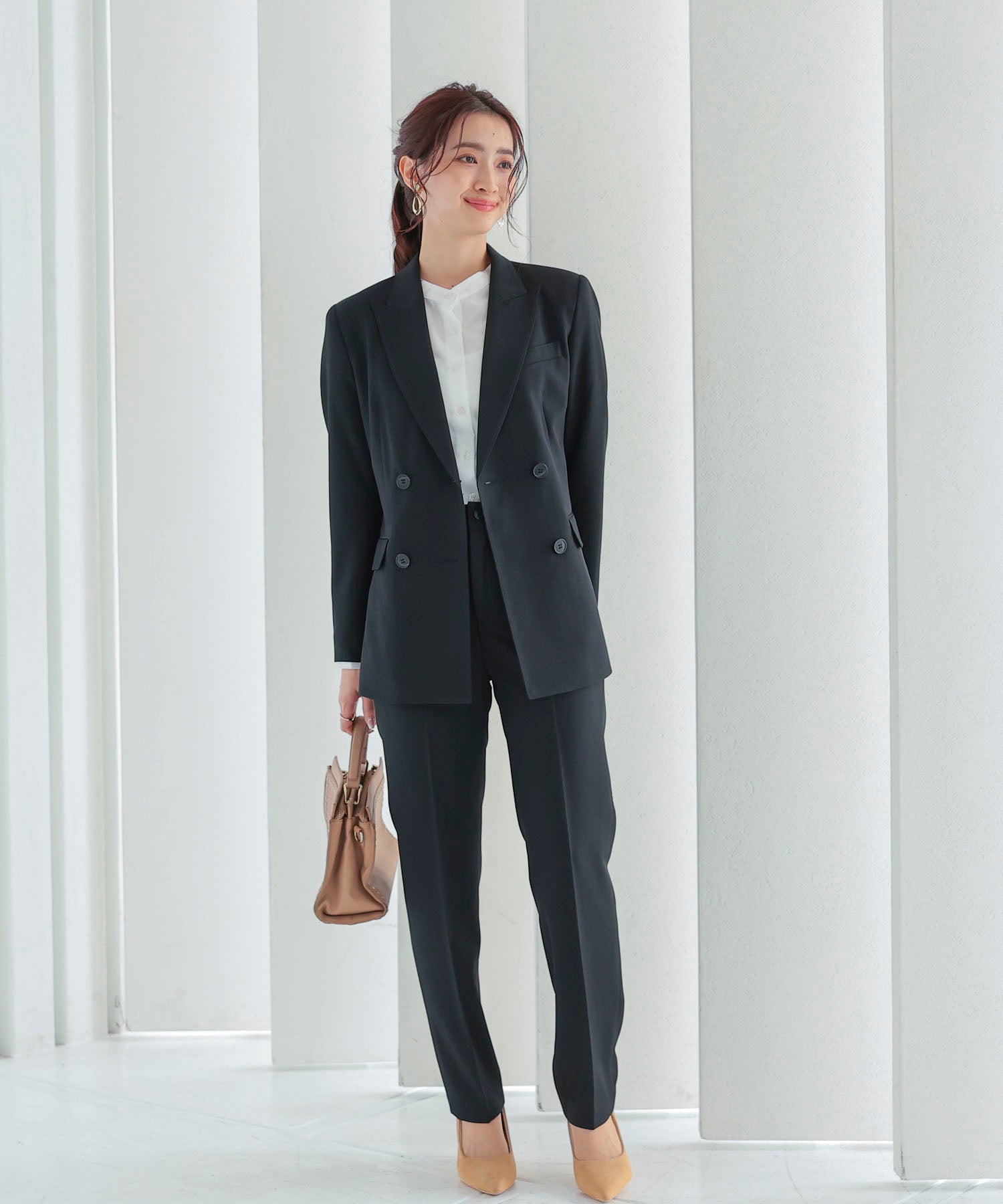 スーツ上下セット ジャケット パンツds2405 ブラック – [公式]DRESS+