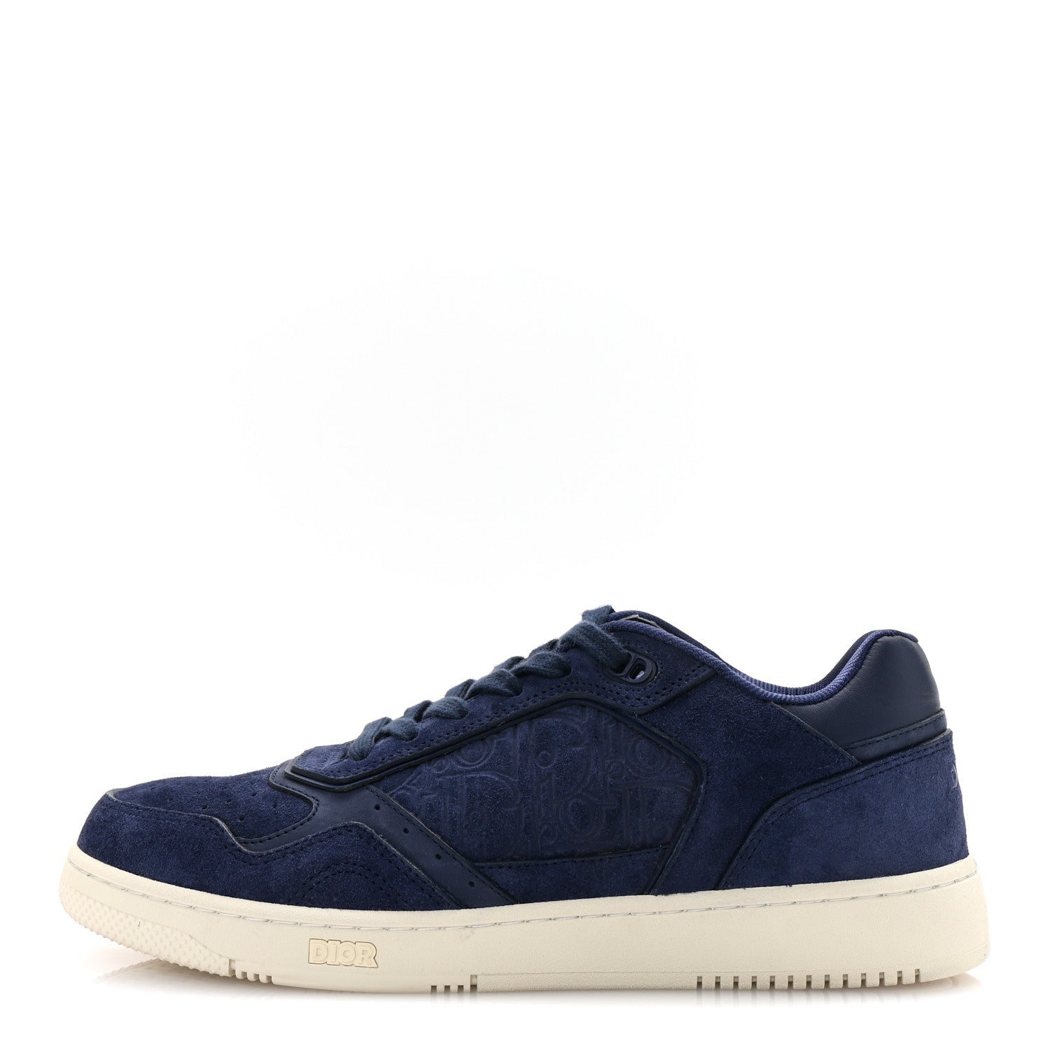 Christian Dior Suede Calfskin Oblique Mens B27 Uptown Low Top