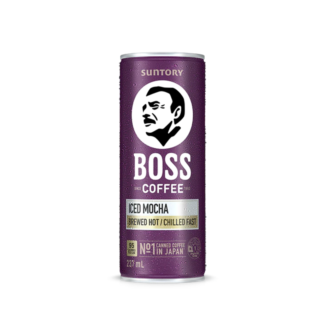 BOSS Coffee Iced Mocha 237ml – Fitness Vending