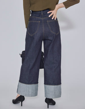 147_ichi_yon_nana】ロールアップデニム｜低身長さん必見・小柄女性向け