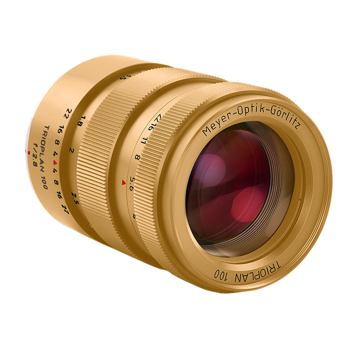 Meyer-Optik Goerlitz unveils titanium and gold-plated Trioplan