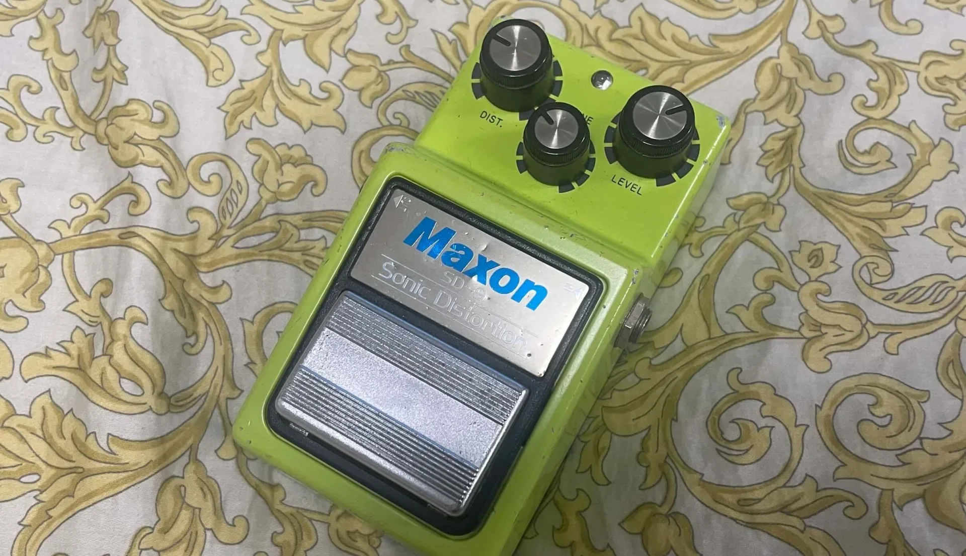MAXON SD-9 1981年製 黒ラベルヴィンテージ｜実は最高の歪み