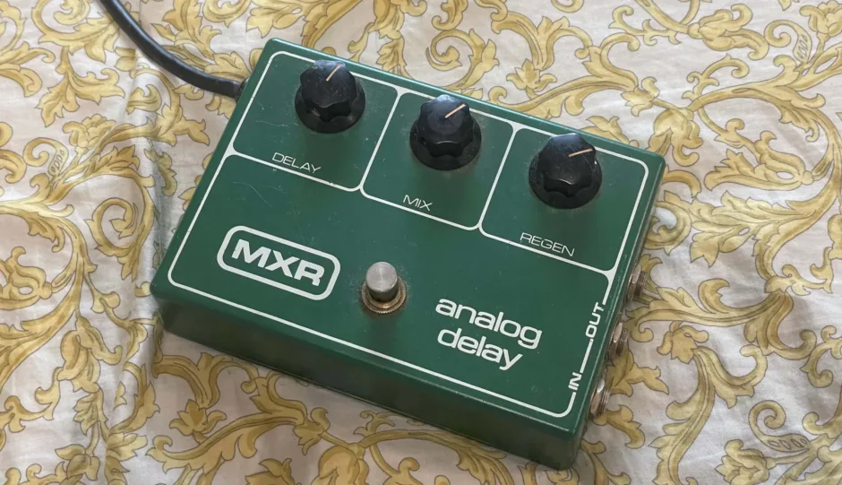 MXR M118 ANALOG DELAY｜ヴィンテージアナログディレイの名機の後期