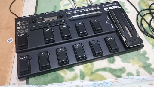 安かったのでline6 POD xt liveという太古の宝を買ってみた - ぎたっち