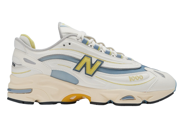 New Balance 1000 White / Blue / Yellow | Kixify Marketplace