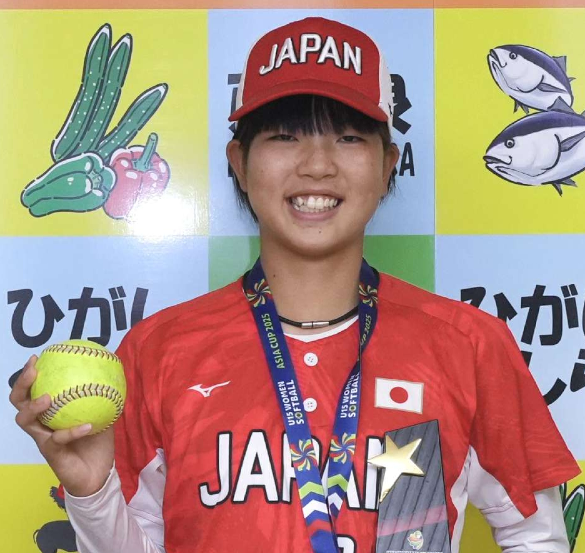 U15アジア杯で防御率0.00――レジェンド・上野由岐子さん直伝の変化球 27