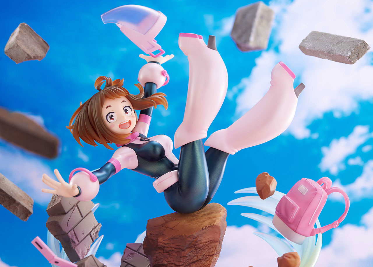 僕のヒーローアカデミア 麗日お茶子-Zero Gravity- 1/7スケール