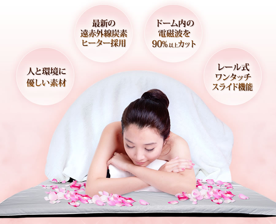 遠赤外線ドームサウナ プロフェッショナル PLUS 業務用～家庭用