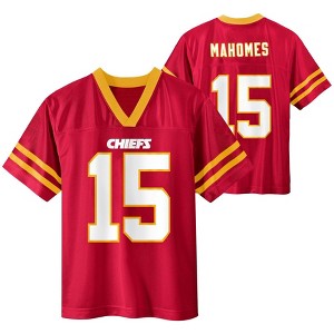 NFL Kansas City Chiefs Boys' Short Sleeve Patrick Mahomes Jersey