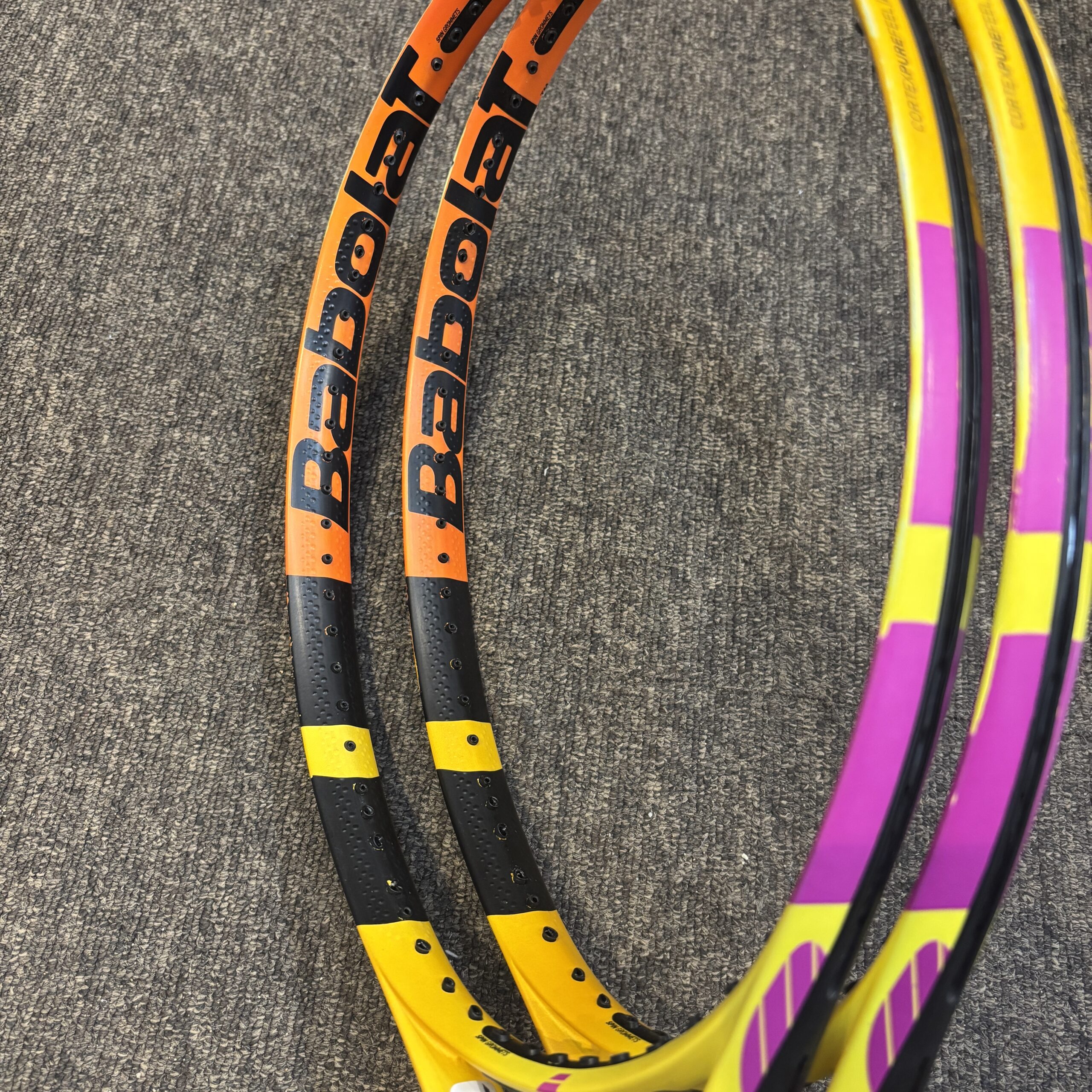 中古TTS委託販売】Babolat ピュアアエロ チームRAFA G2 SPEC-0 2本
