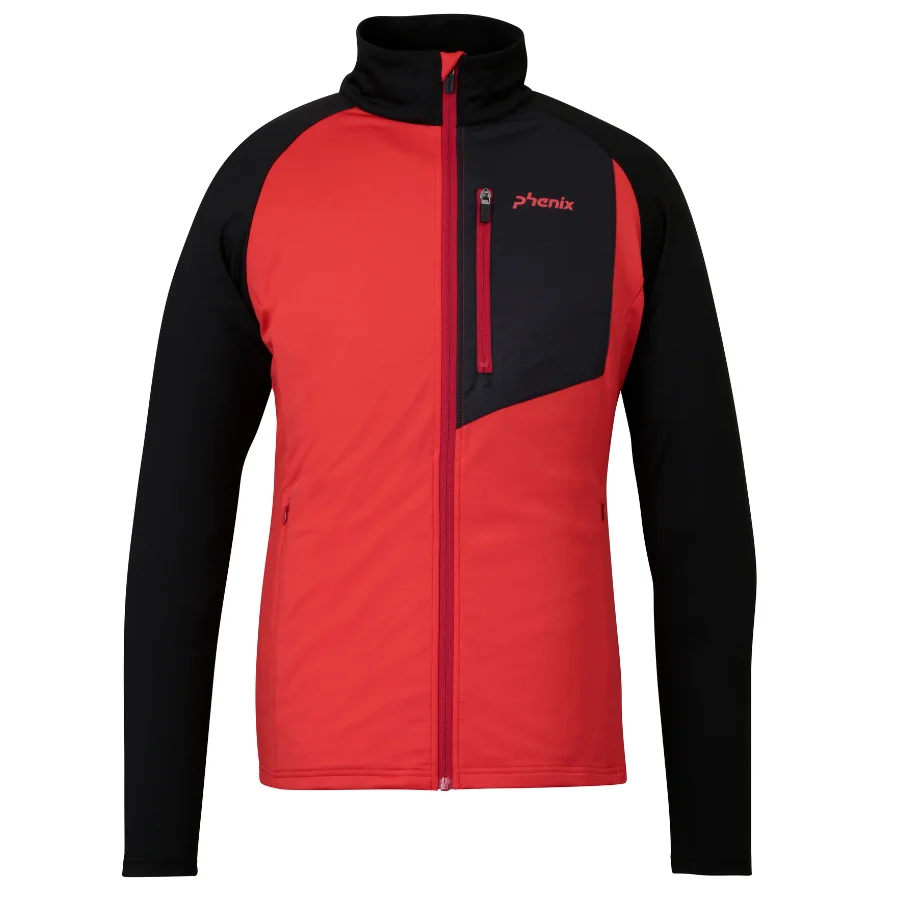 Phenix Men's Middle Chest Pocket Jacket - Red - TeamSkiWear | Ski