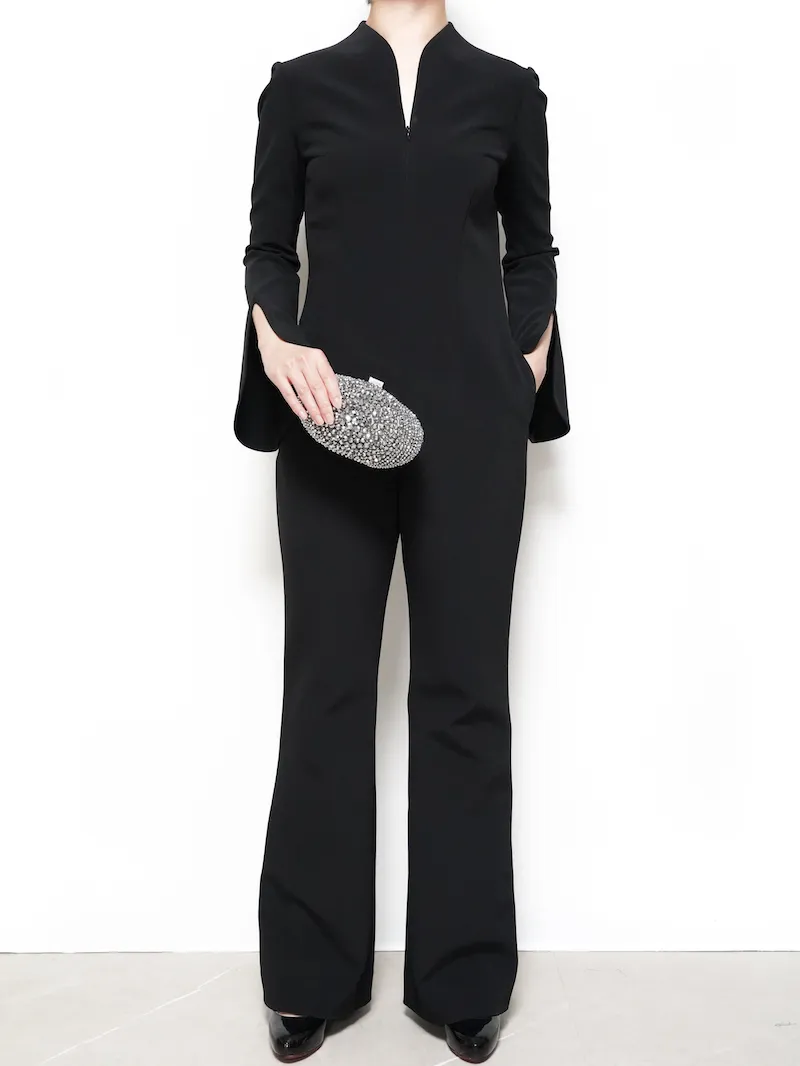 Mame Kurogouchi（マメ クロゴウチ） ジャンプスーツ（ブラック/サイズ