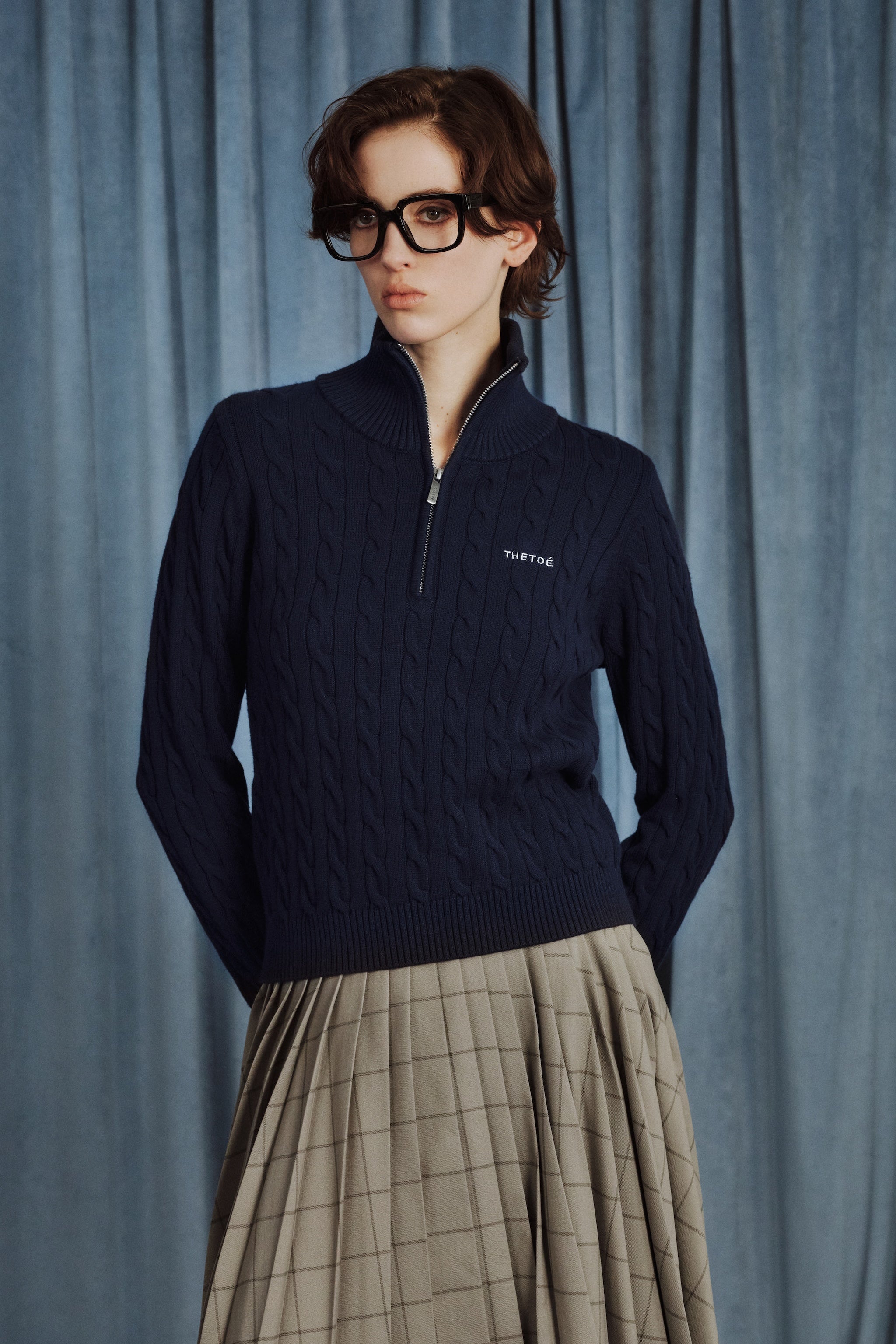 TOÉ Speyer Half Zip Knit – THE TOÉ