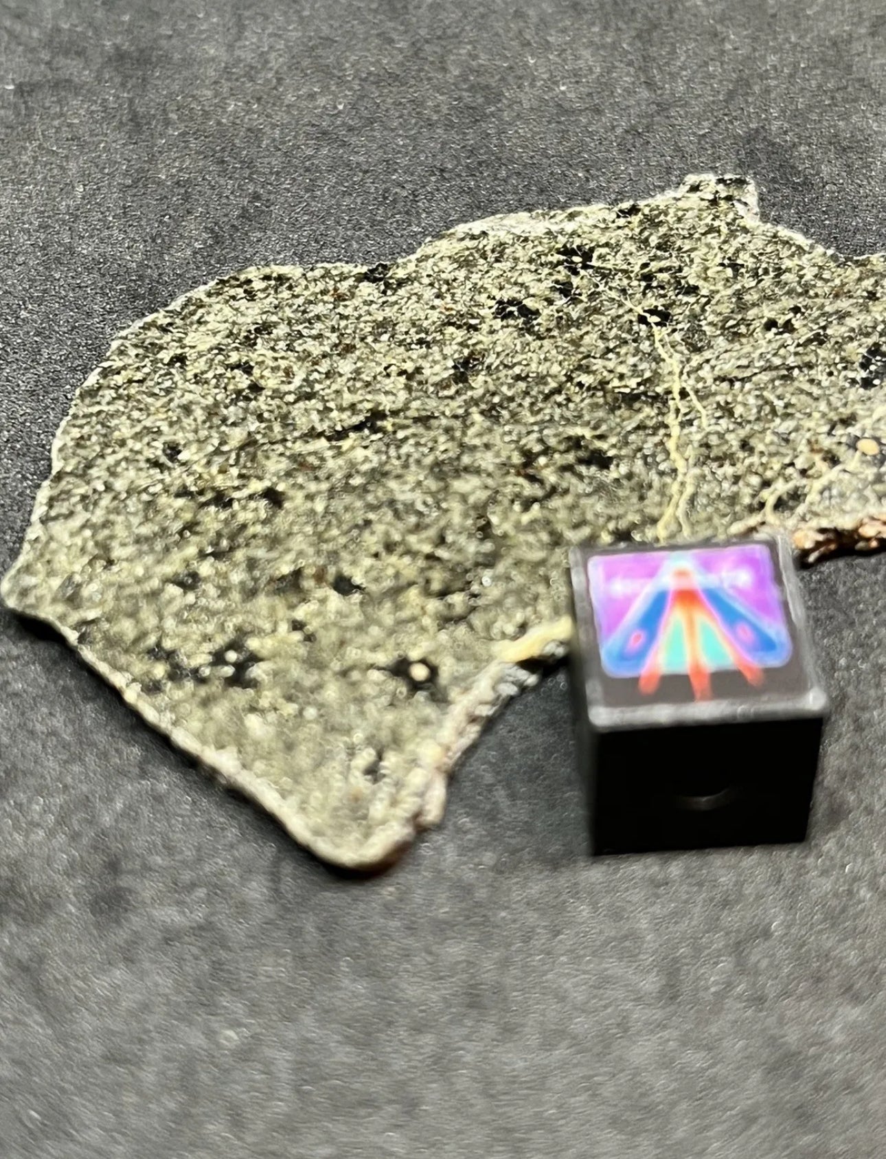 NWA 14714 Martian Shergottite Meteorite - Full Slice - 10.8g – The