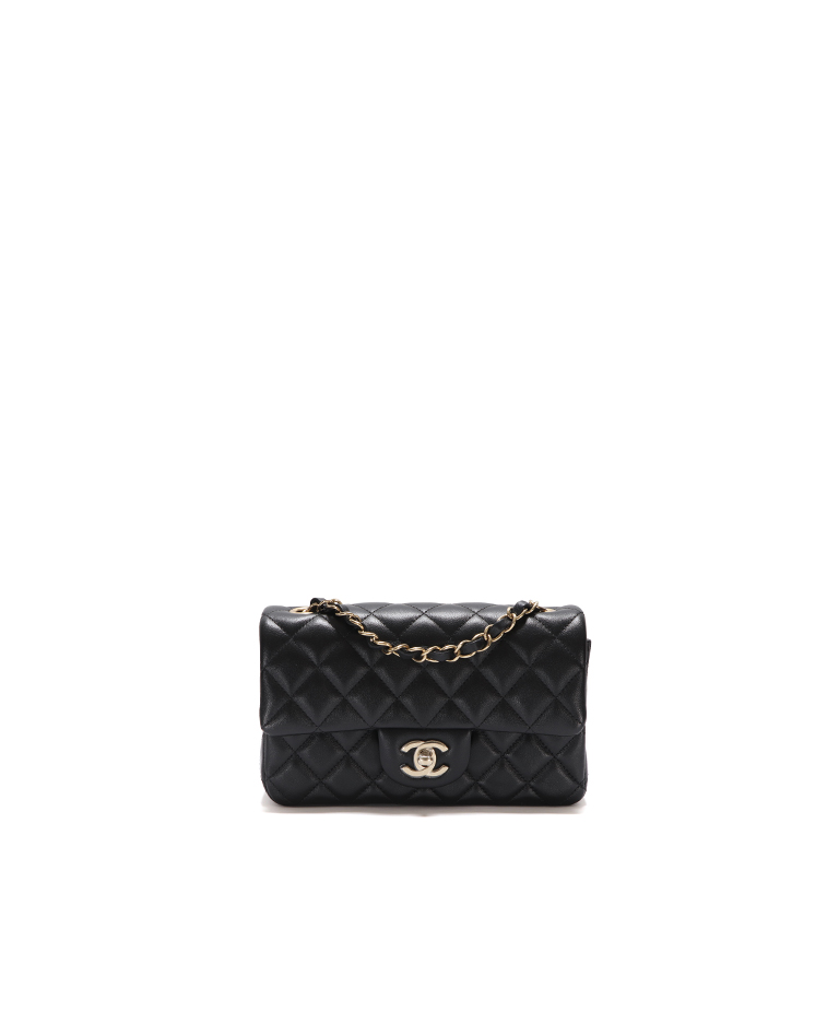 シャネル ミニ フラップ バッグ ブラック - CHANEL | THÉM