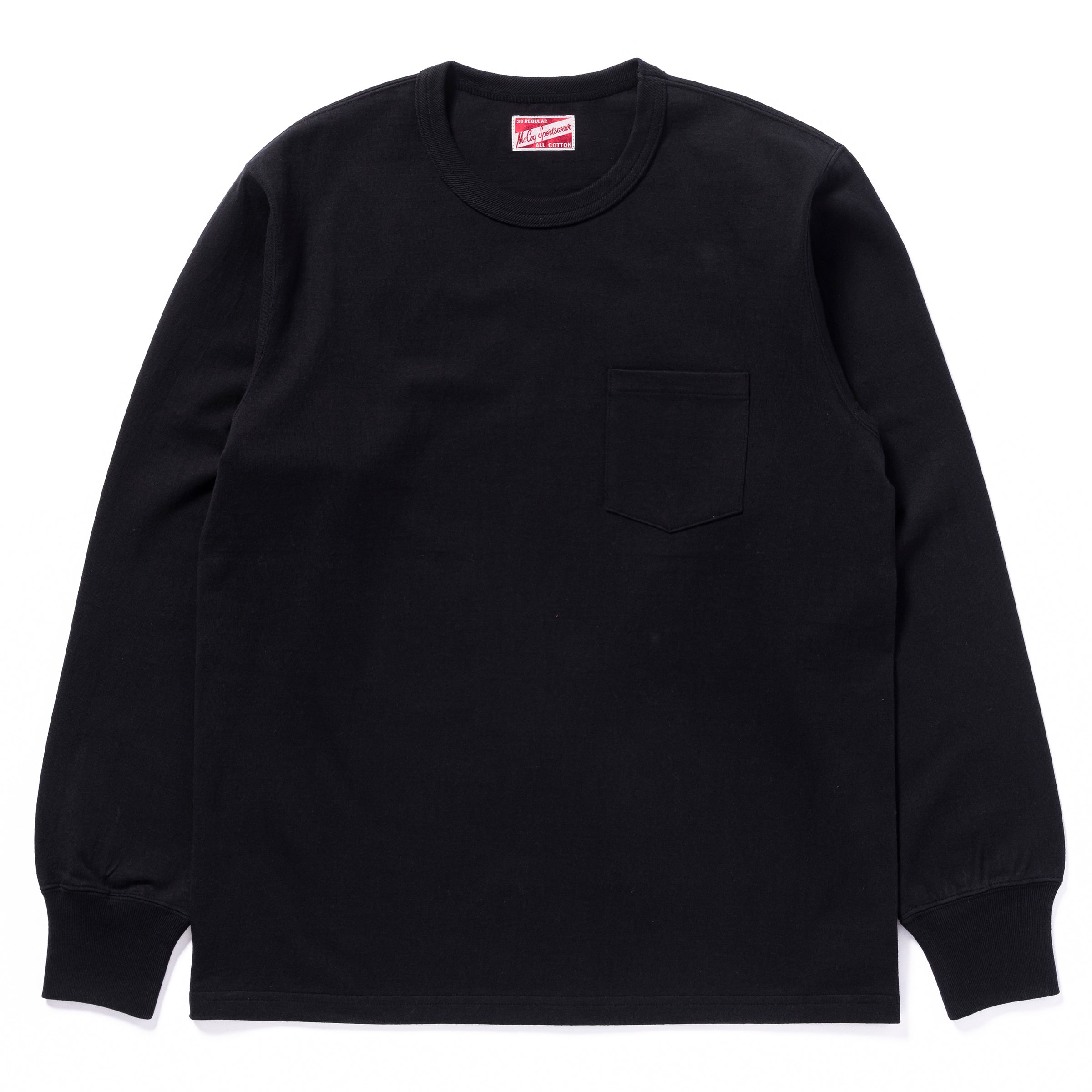 POCKET TEE L/S – The Real McCoy's