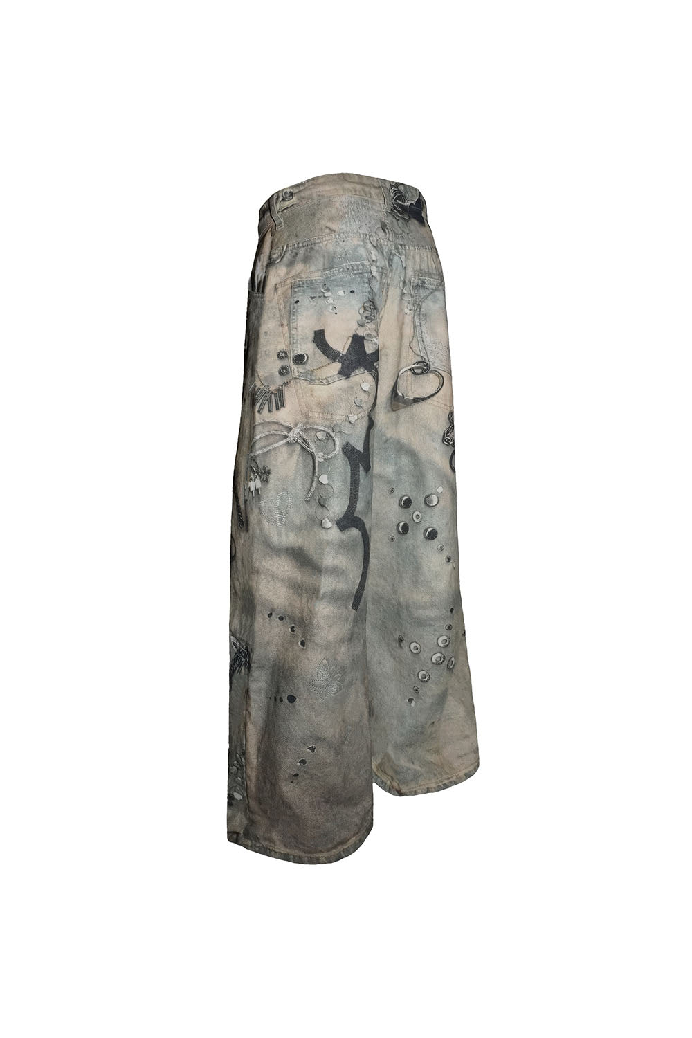 THEREDTHREAD / ザレッドスレッド】S print denim1 toys