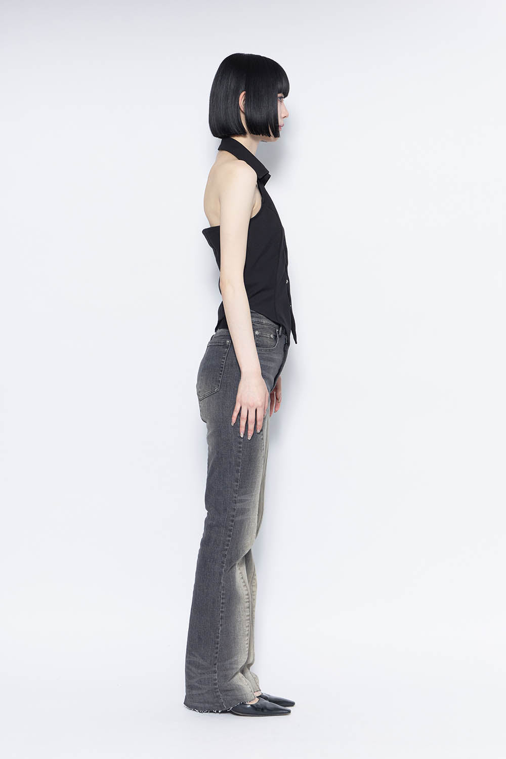 THEREDTHREAD / ザレッドスレッド】S flare denim basic