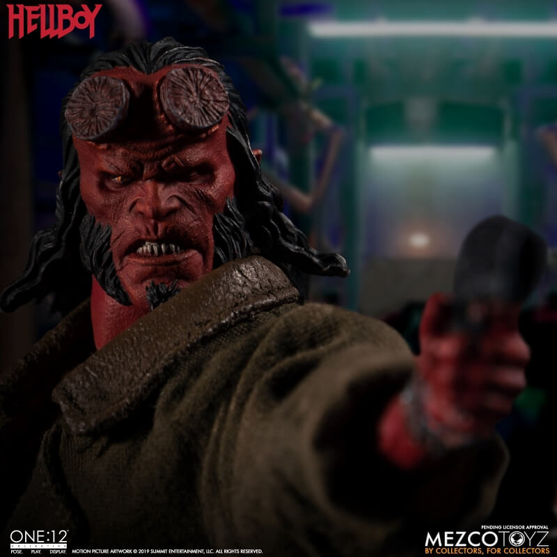 リブート版『ヘルボーイ』フィギュア化 ─ メズコトイズ「ワン12