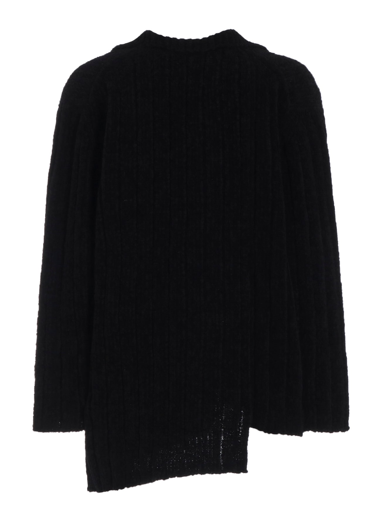 3G4 RIB 3BUTTON DRIVERS KNIT CARDIGAN(FREE SIZE Black): Soldes
