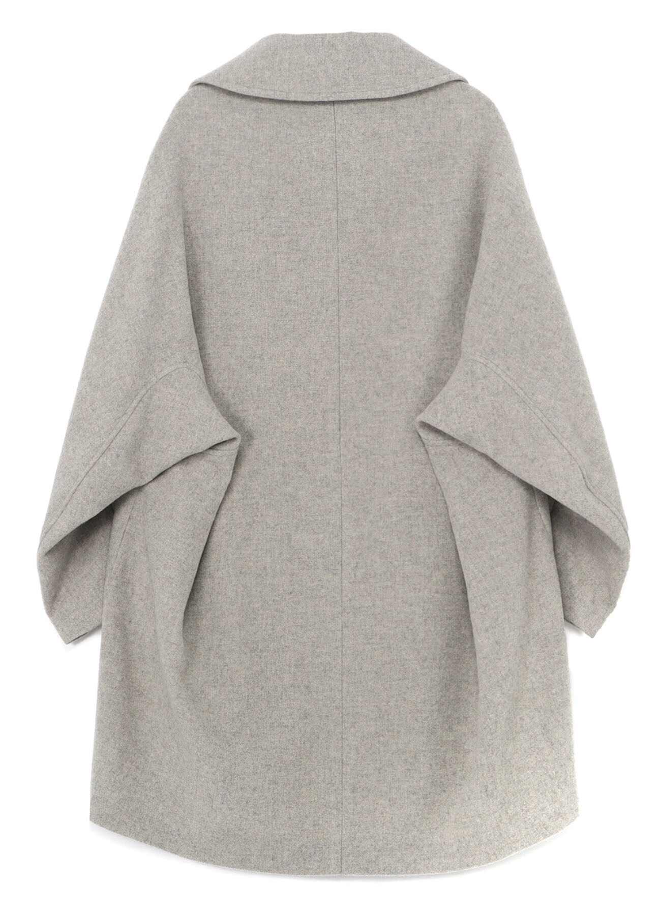 AIRY MOSSER LONG CAPE COAT(S Light Grey): Soldes｜THE SHOP YOHJI