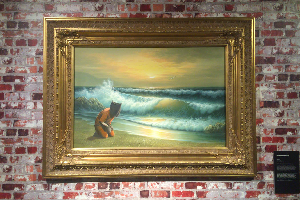Banksy(バンクシー) 作品を濃厚に楽しむための額縁、額装がここに揃っ