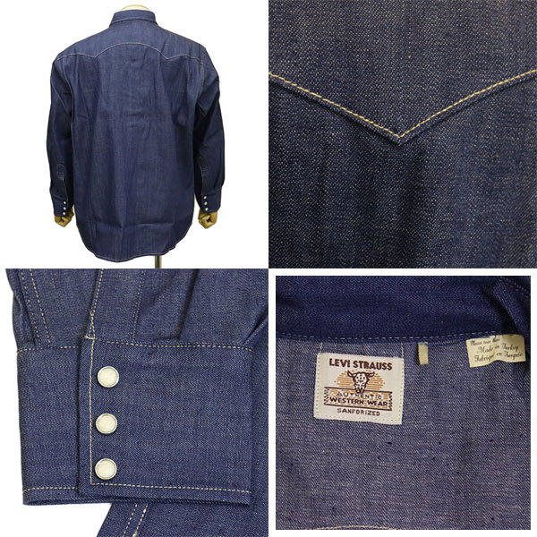 正規取扱店 Levi's (リーバイス) LVC 001L7-0002 50'S ヴィンテージ