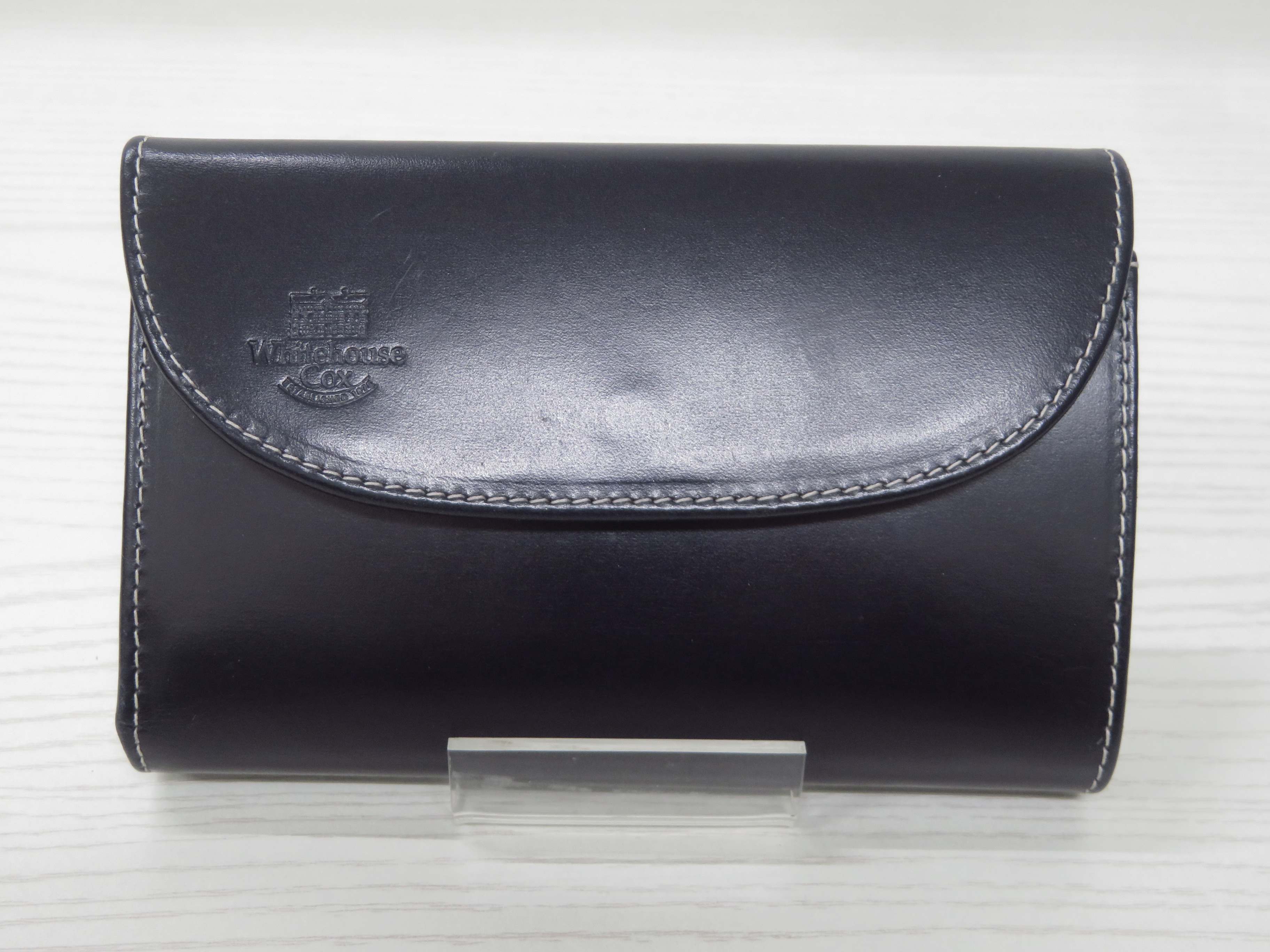 極美品□ホワイトハウスコックス ブライドルレザー クロコ型押し 長