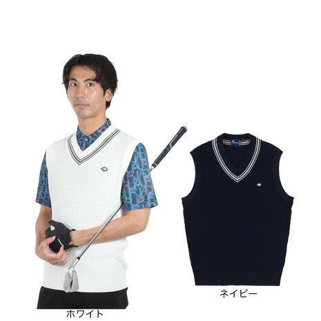 楽天市場】ニット ベスト メンズ（ゴルフ｜スポーツ・アウトドア）の通販