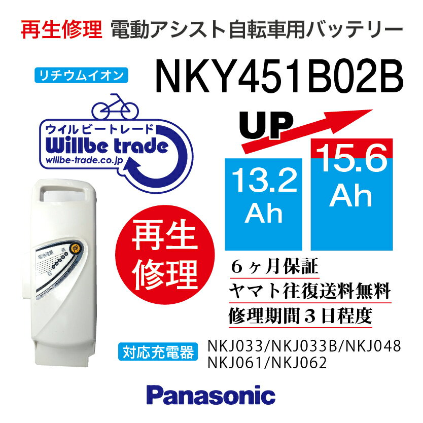 楽天市場】電動自転車 バッテリーnky451の通販