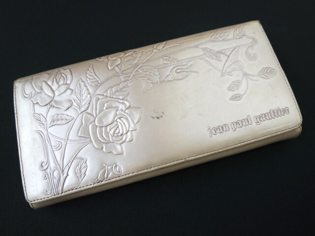 Jean Paul GAULTIER ニューローズ長財布 ジャンポールゴルチエ | 高価