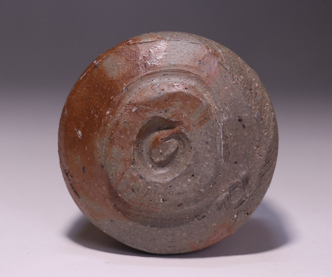 高力芳照 作 「備前火襷酒呑」 ～備前焼専門卸小売店 川口陶楽苑～