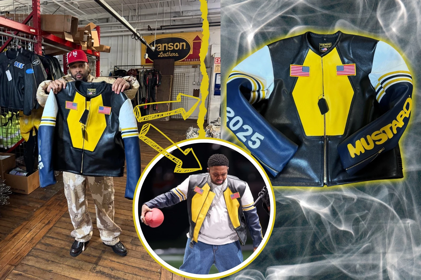 Fall River's Vanson Leathers Made DJ Mustard's Super Bowl Jacket