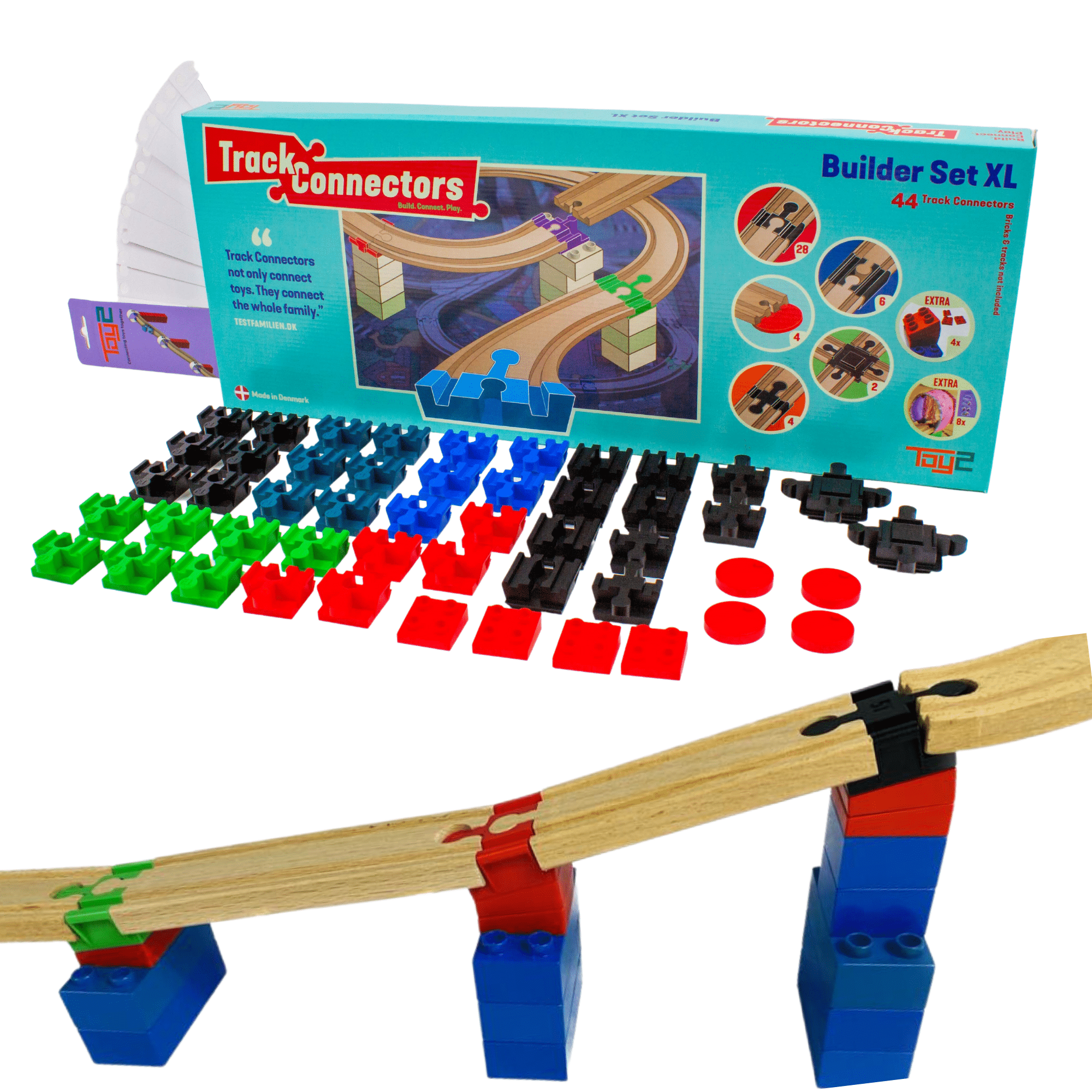 Builder Set XL + Slopes + Arches 56 stukken – TOY2