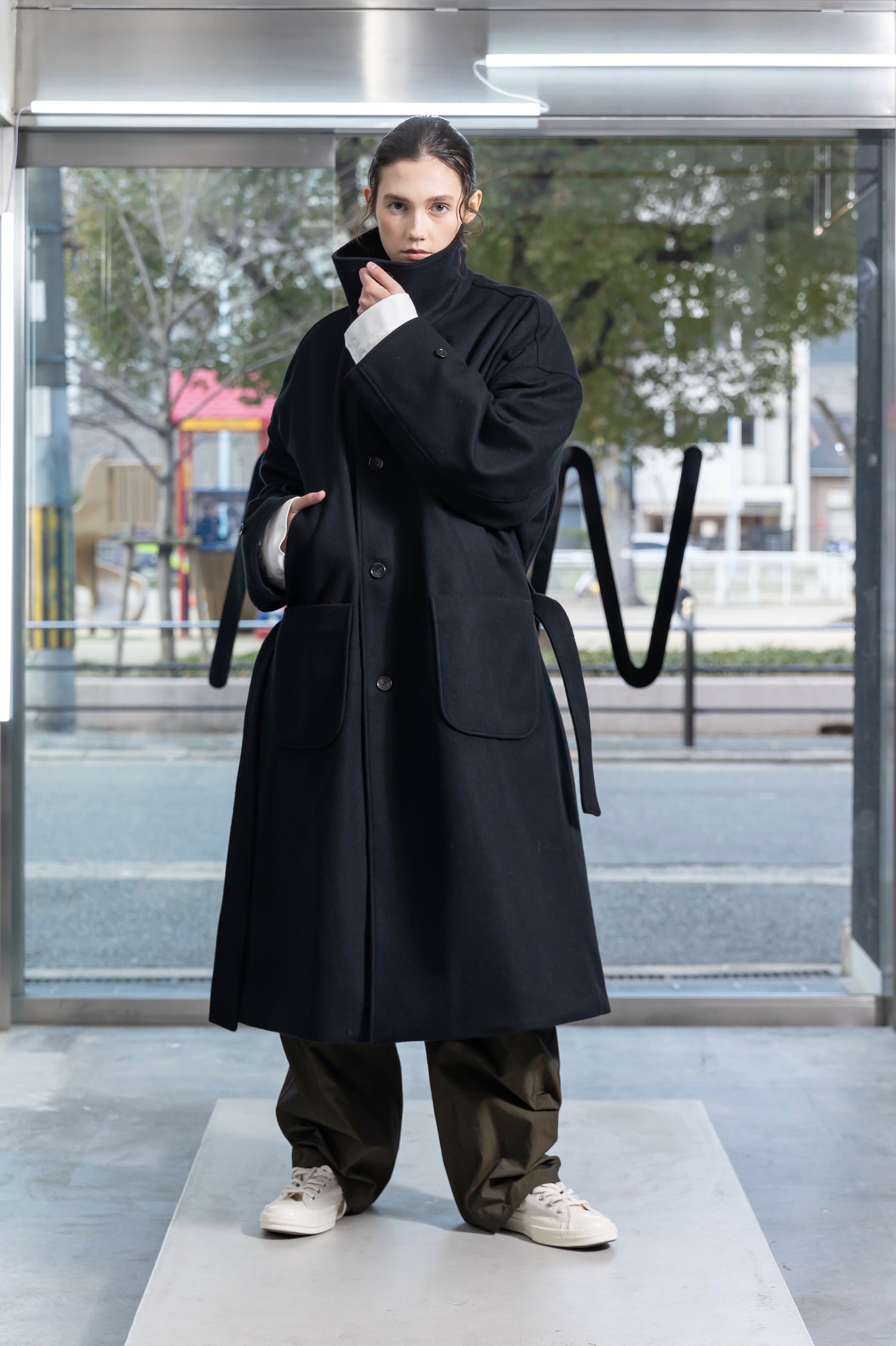 VOAAOV S100 WOOL BEAVER COAT – TOYASIDO