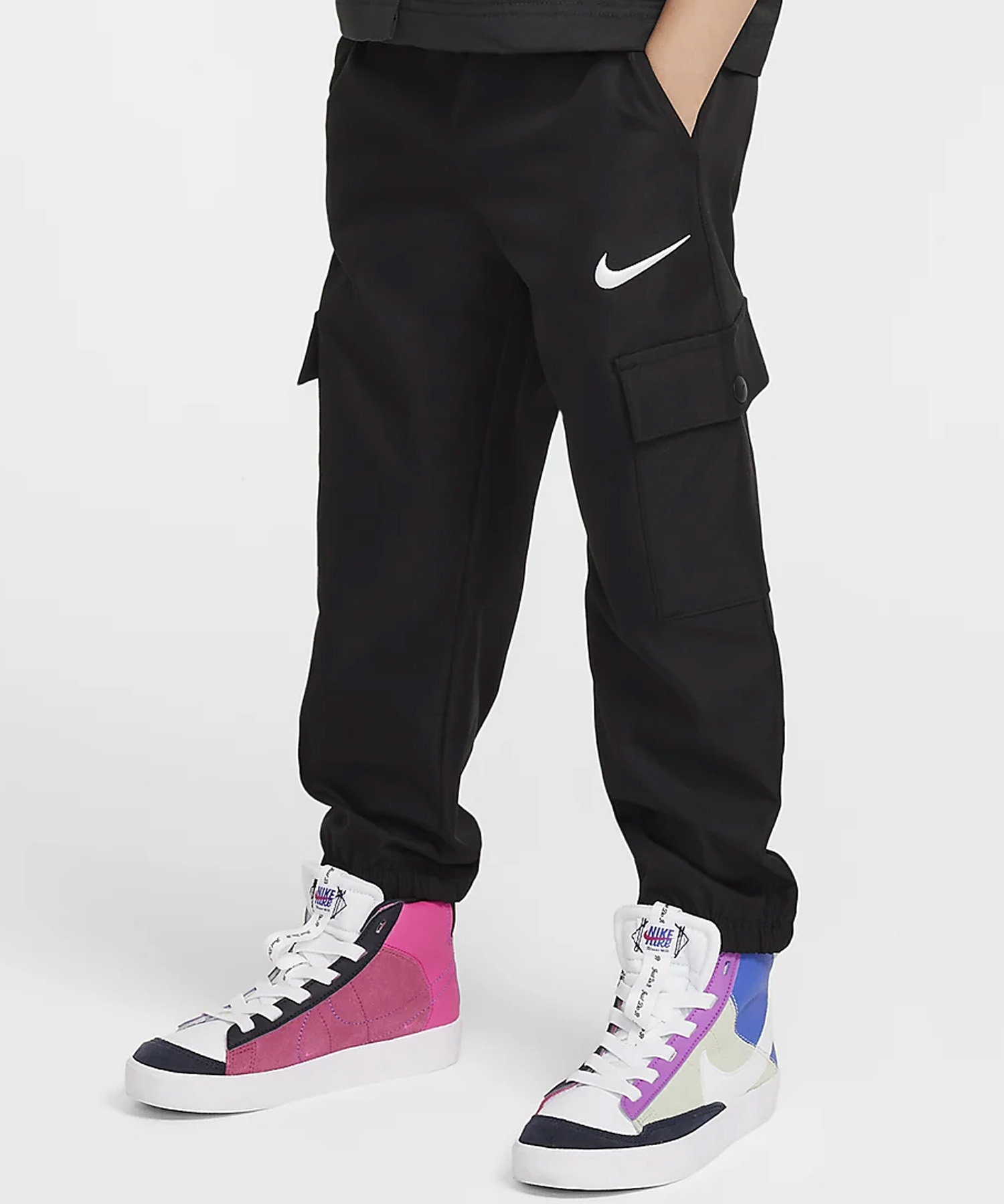 楽天市場】NIKE ナイキ ボトムス キッズ ロングパンツ カーゴパンツ 撥