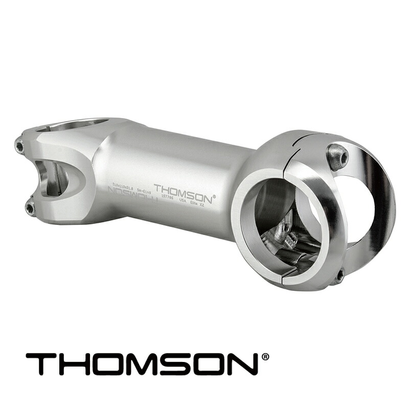 楽天市場】【elite X2】 THOMSON トムソン ステム シルバー 31.8mm