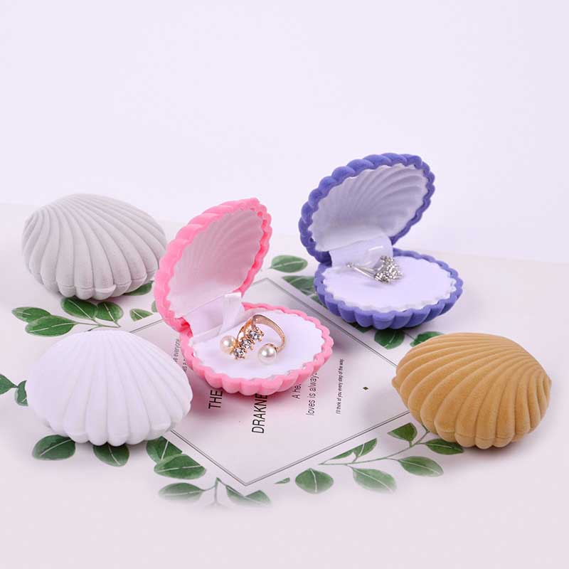 楽天市場】シェルギフトケース 貝殻 おもしろ ラッピングボックス 指輪