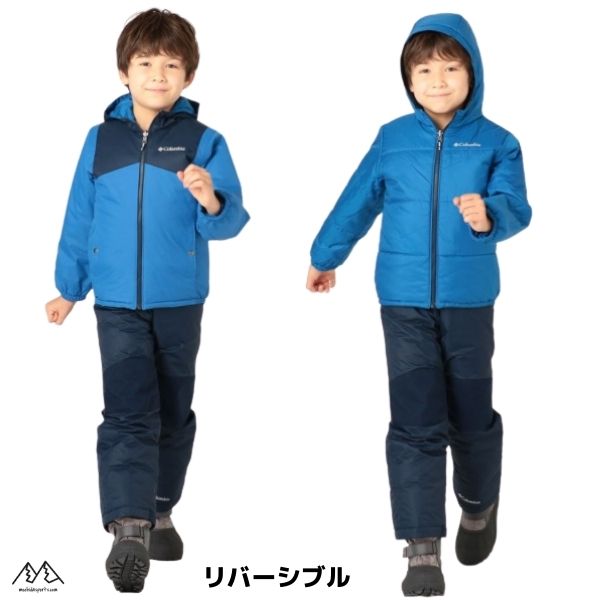 楽天市場】コロンビア リバーシブル ジュニア キッズ スキーウエア
