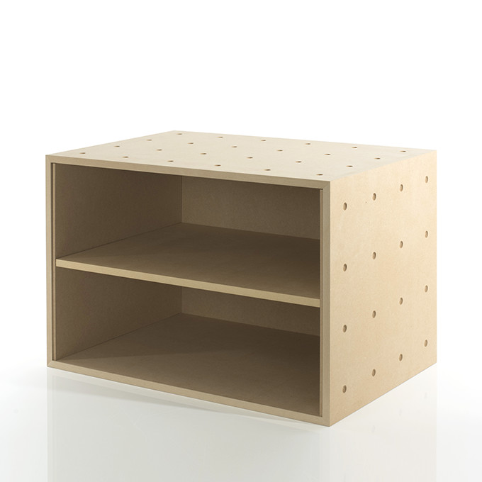 楽天市場】A3書類・ファイル収納ボックス 平置き2段 木製（書類棚