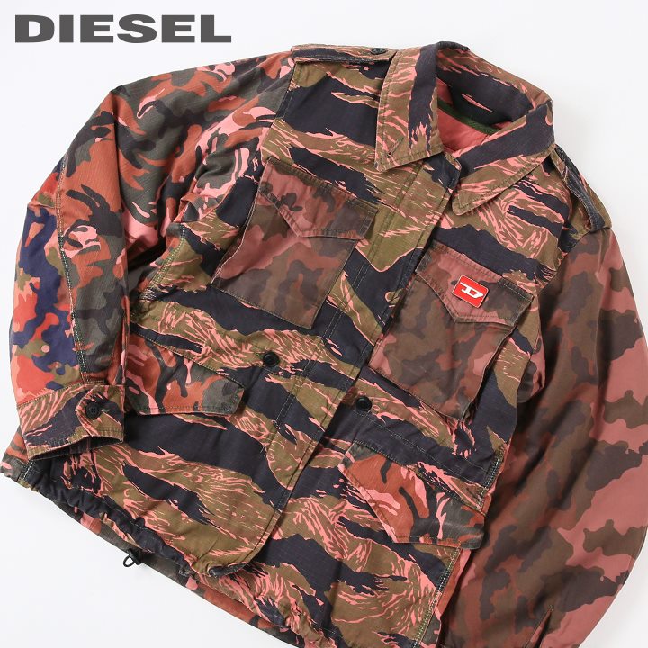 楽天市場】☆DIESEL ディーゼル レディース☆迷彩柄 カモフラ柄 ロゴ